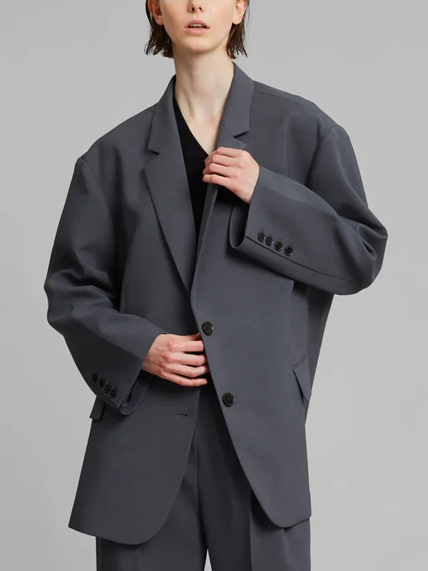 G&S Milano™ | Blazer Grigio Oversize