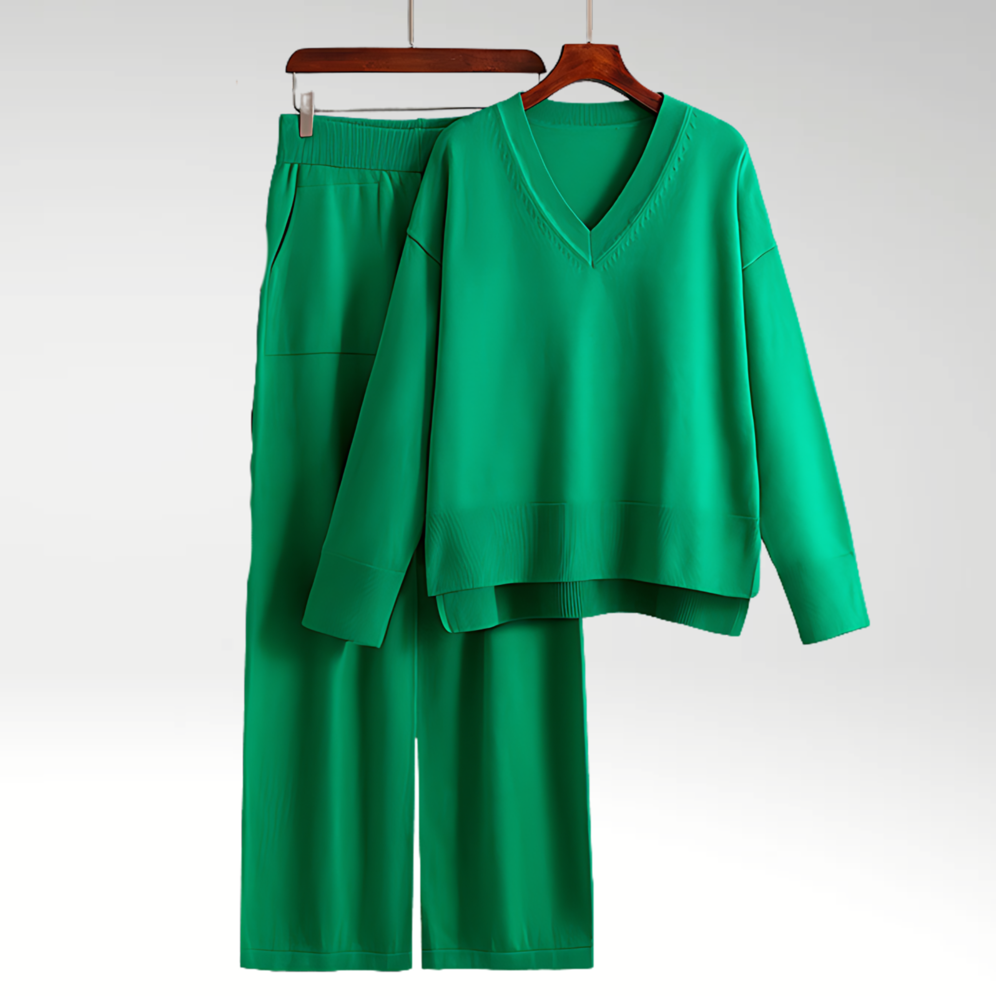 G&S Milano™ | Set Due Pezzi Luxe con Collo a V