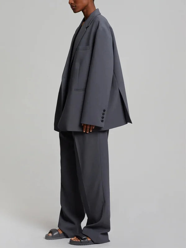 G&S Milano™ | Blazer Grigio Oversize