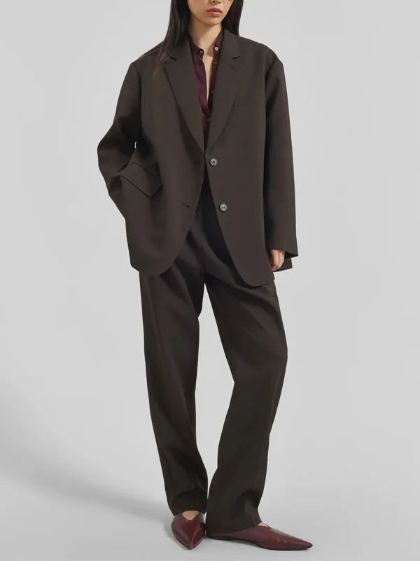 G&S Milano™ | Blazer Oversized Doppiopetto "Power of Earth"