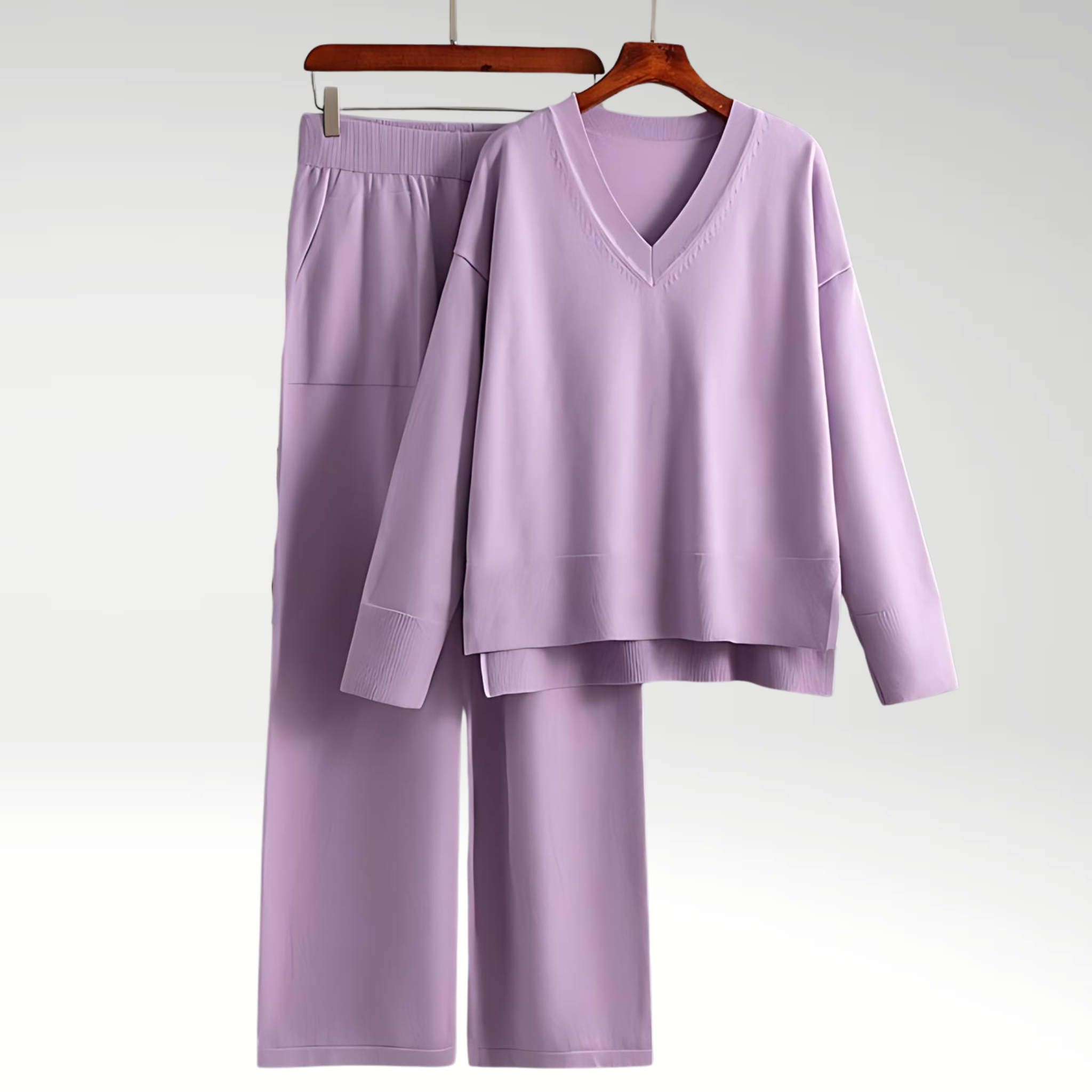 G&S Milano™ | Set Due Pezzi Luxe con Collo a V