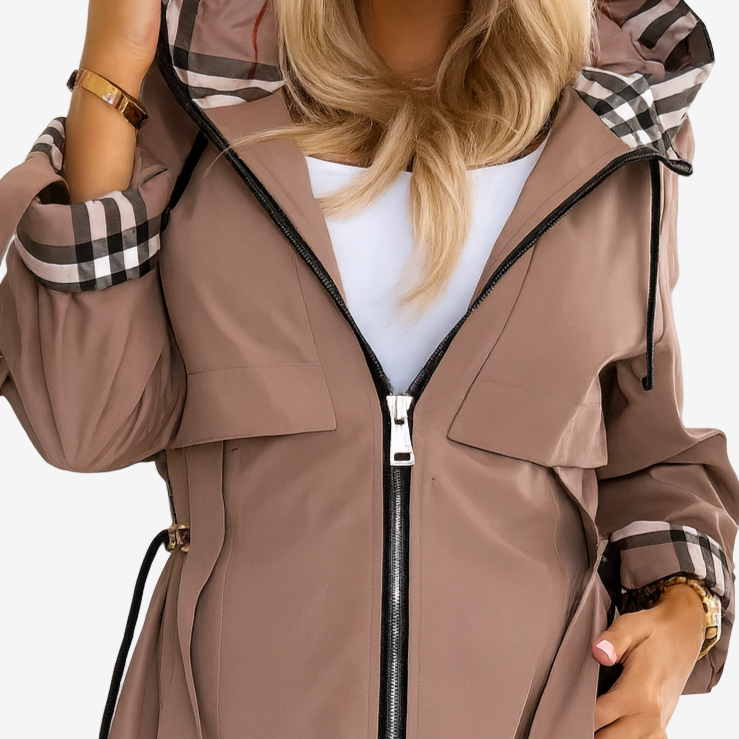 Nathalie™ Cappotto Trench Elegante