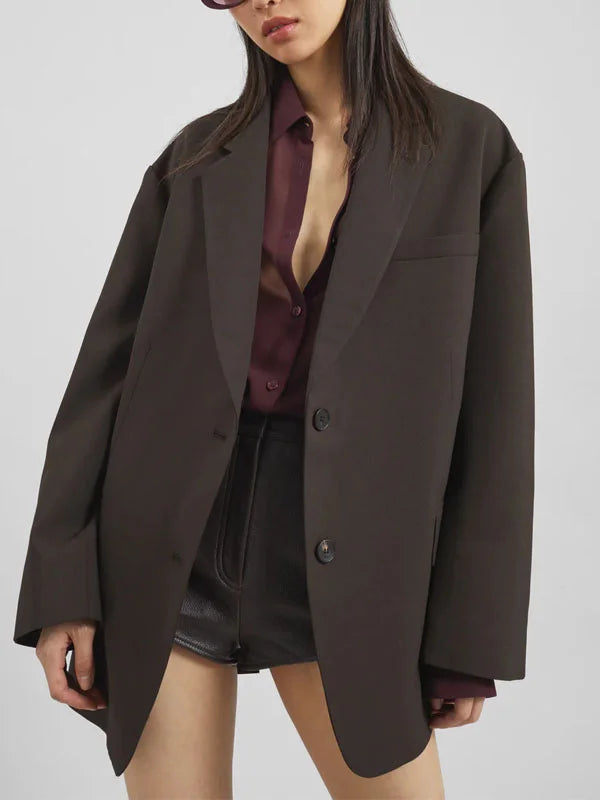 G&S Milano™ | Blazer Oversized Doppiopetto "Power of Earth"