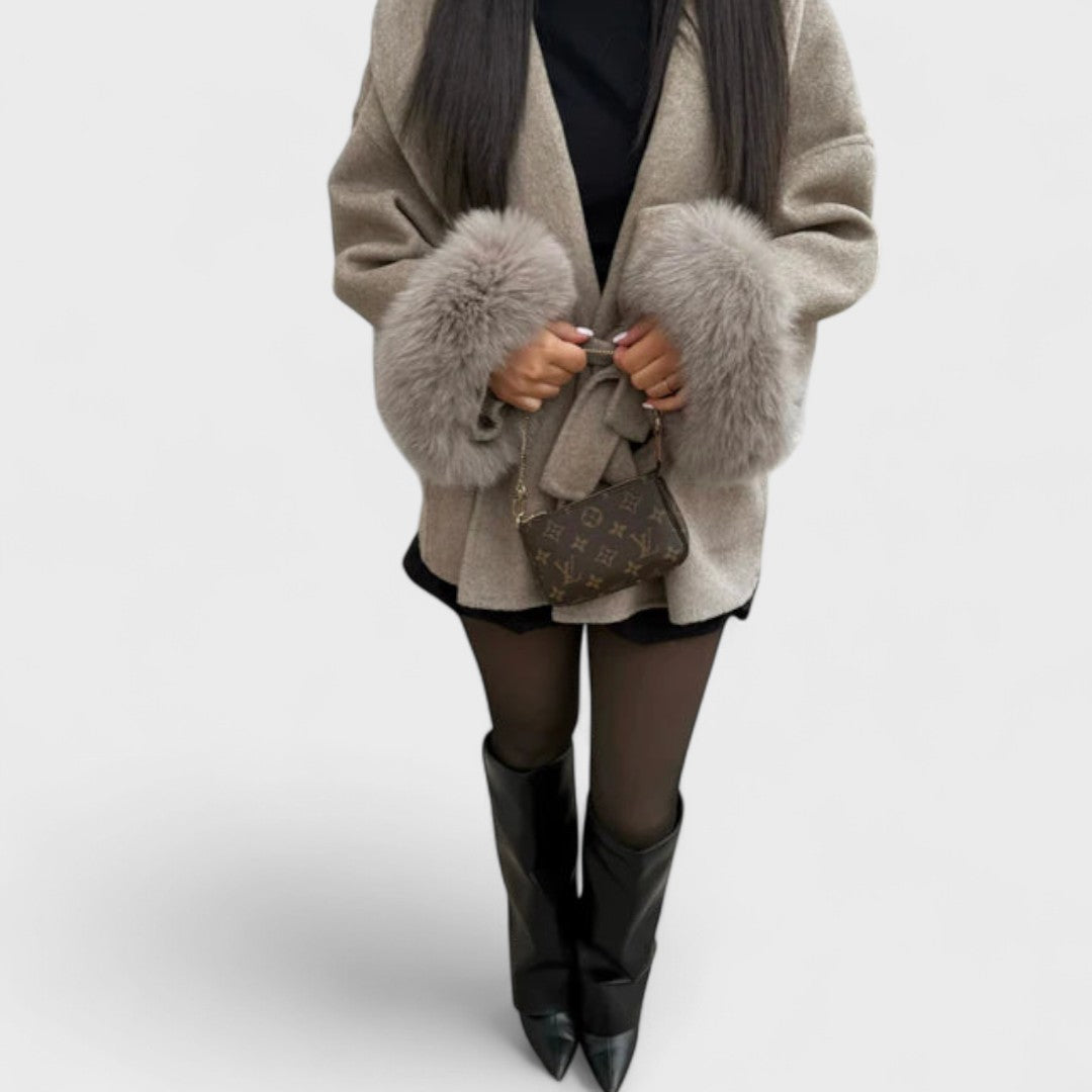 Woolcat – Cappotto elegante in pelliccia ecologica
