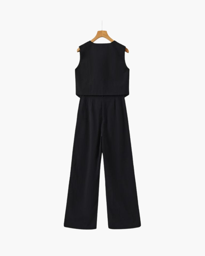 G&S Milano™ | Classy Lady - Completo due pezzi in lino