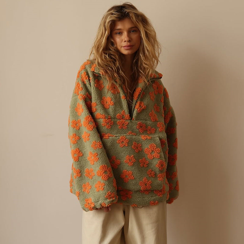 Daisy | Maglione Polar Fiorito