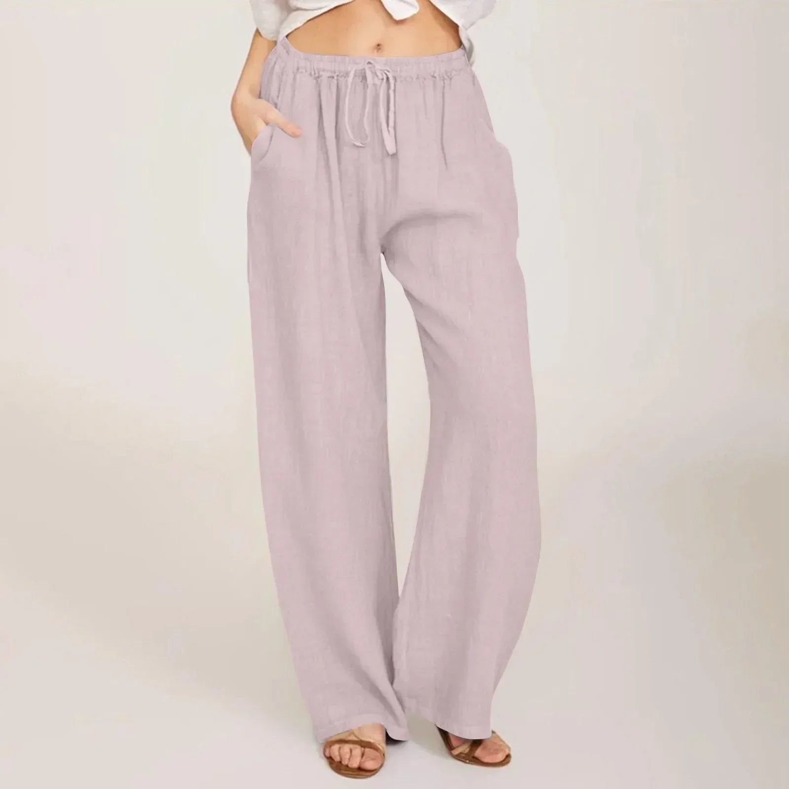 G&S Milano™ | Pantaloni comfort a gamba larga.