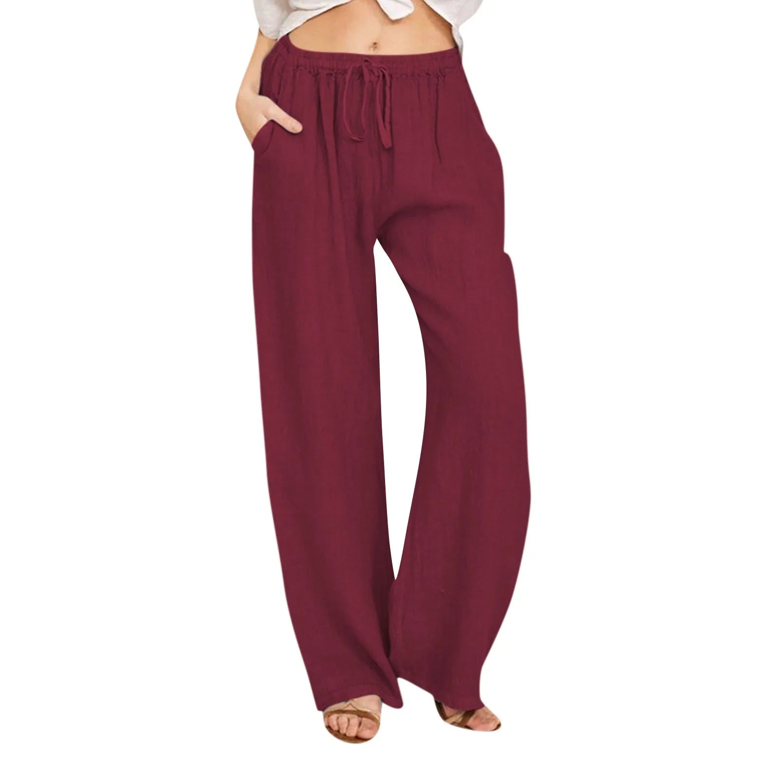 G&S Milano™ | Pantaloni comfort a gamba larga.