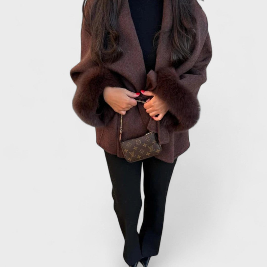 Woolcat – Cappotto elegante in pelliccia ecologica