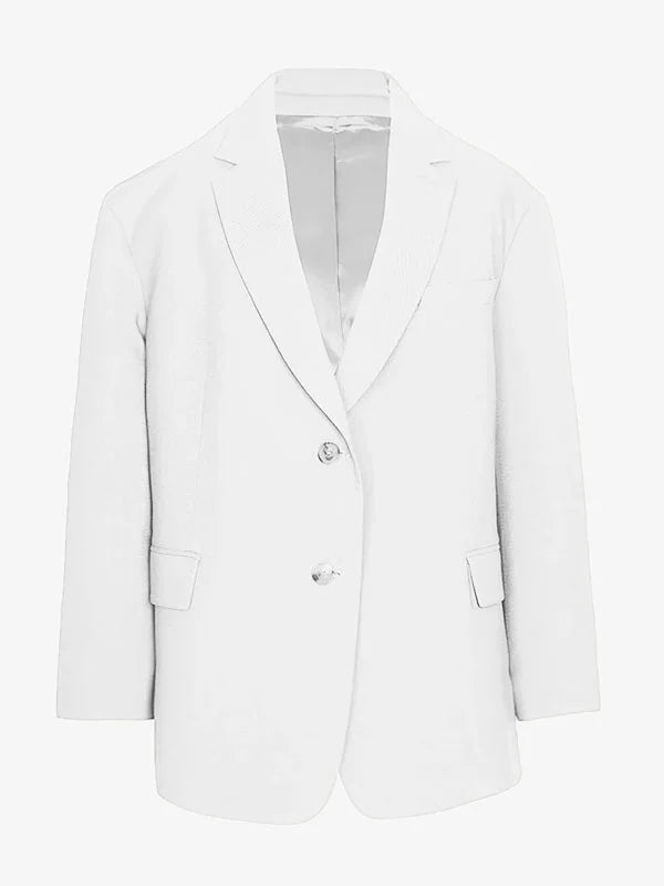 G&S Milano™ | Blazer Oversized Clean-Line Bianco