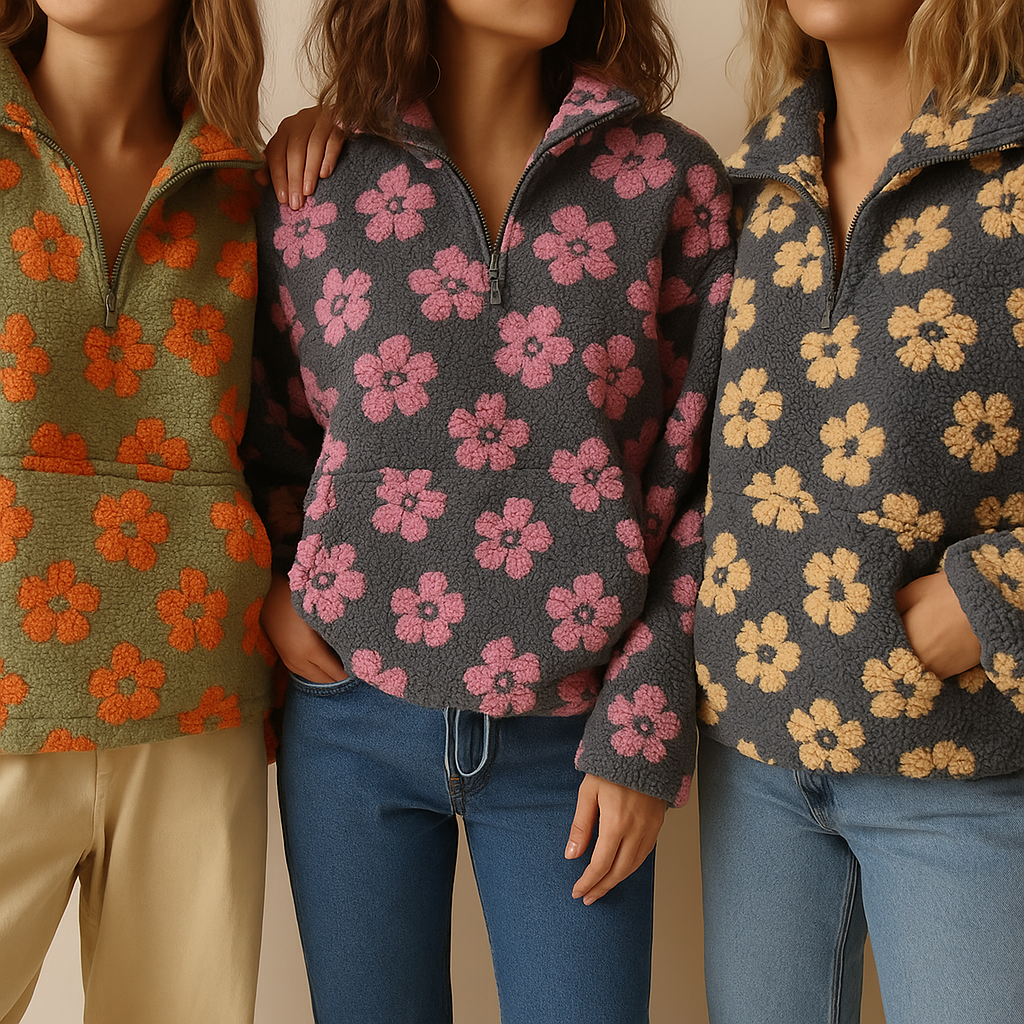 Daisy | Maglione Polar Fiorito