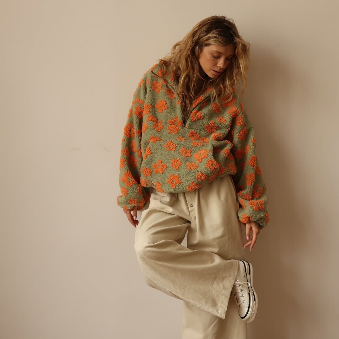 Daisy | Maglione Polar Fiorito
