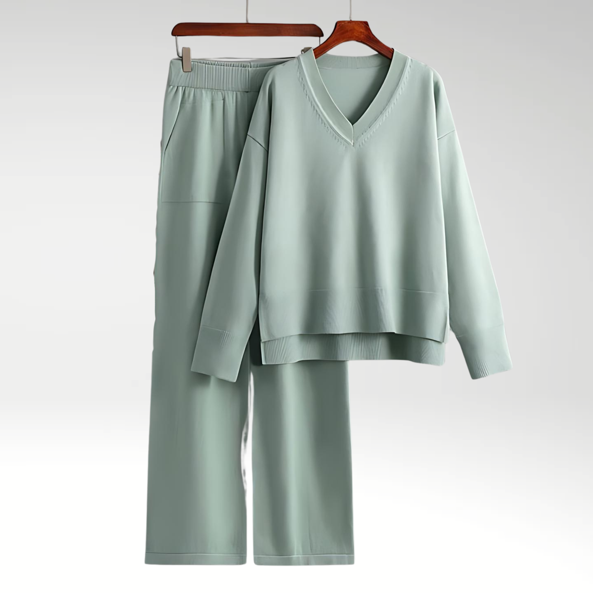 G&S Milano™ | Set Due Pezzi Luxe con Collo a V