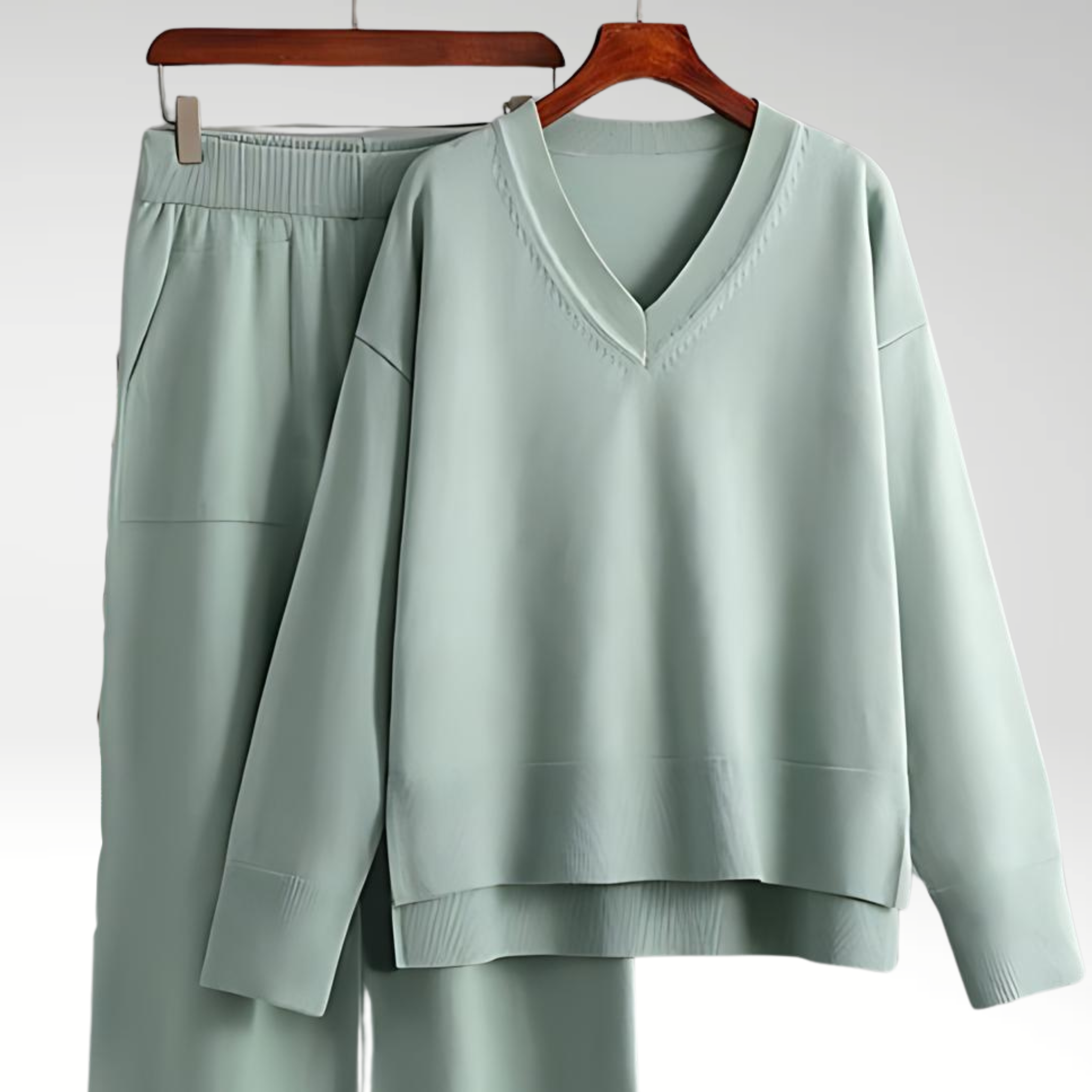 G&S Milano™ | Set Due Pezzi Luxe con Collo a V