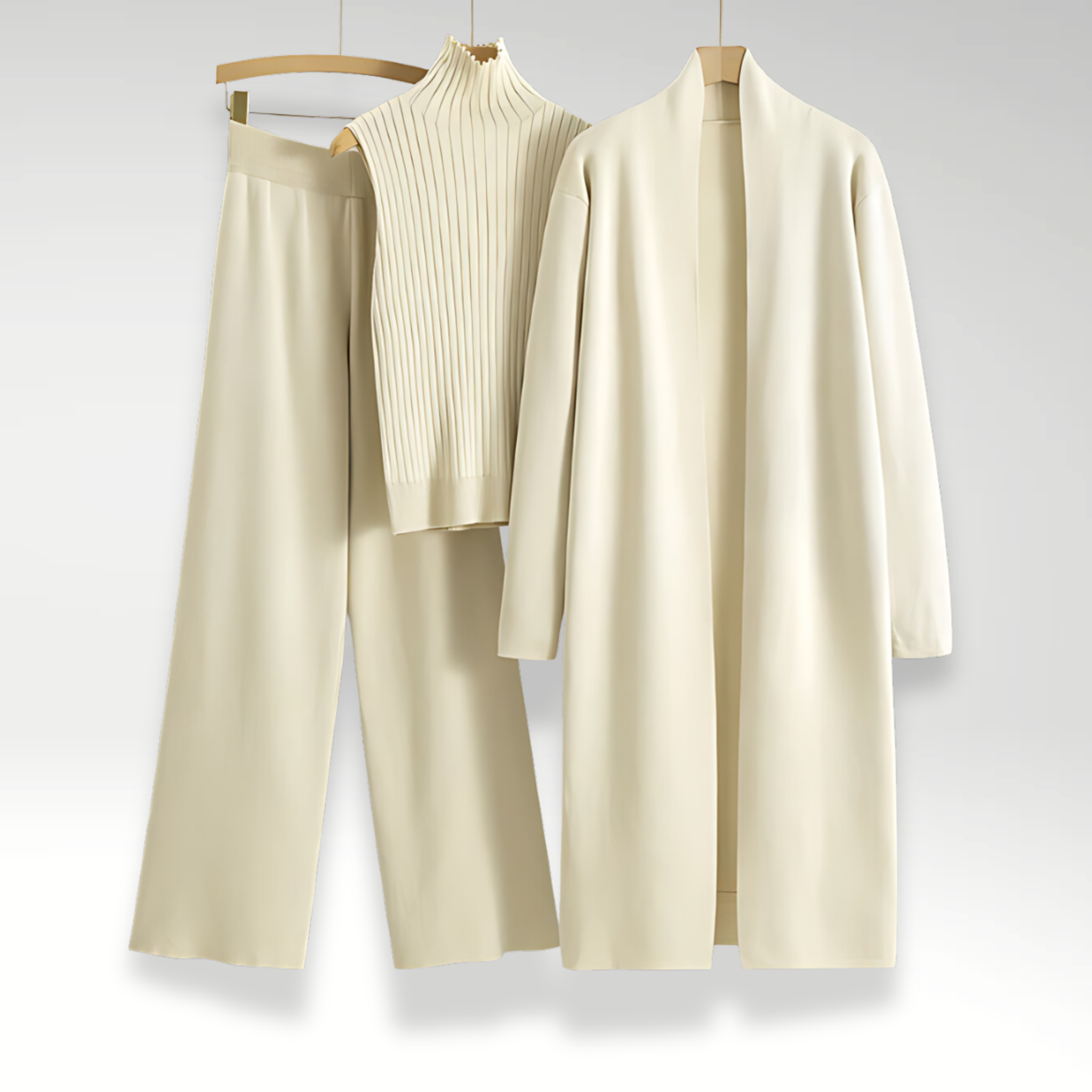 G&S Milano™ | Completo tre pezzi in maglia Luxe