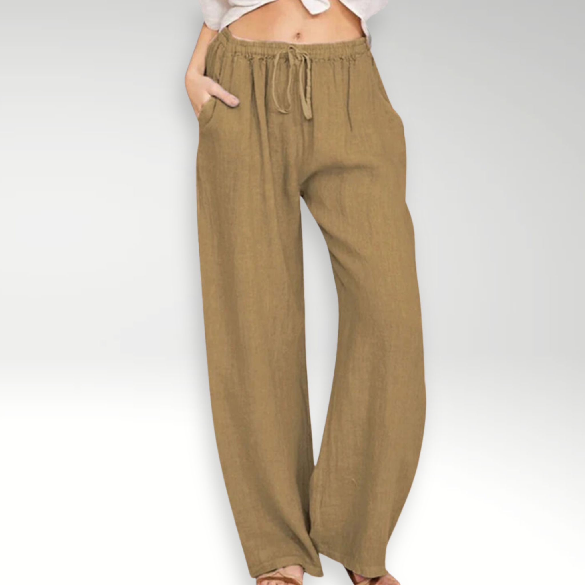 G&S Milano™ | Pantaloni comfort a gamba larga.
