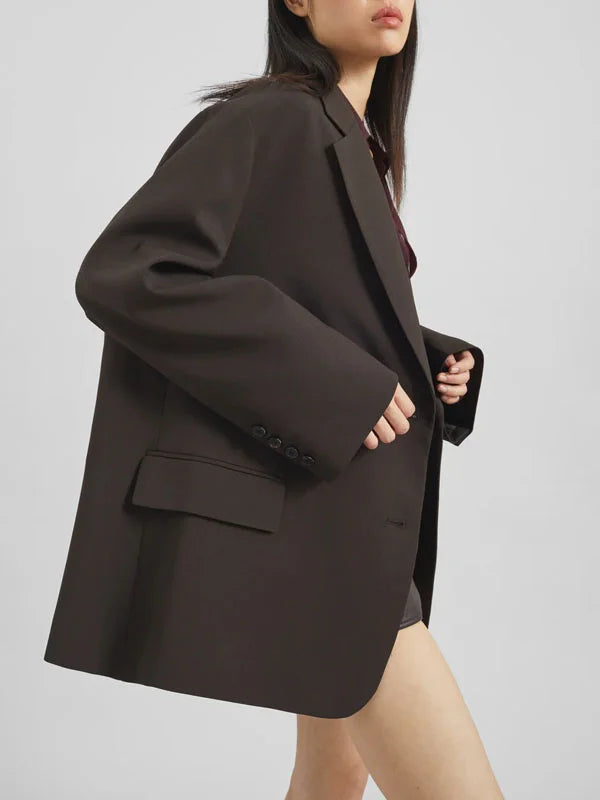 G&S Milano™ | Blazer Oversized Doppiopetto "Power of Earth"