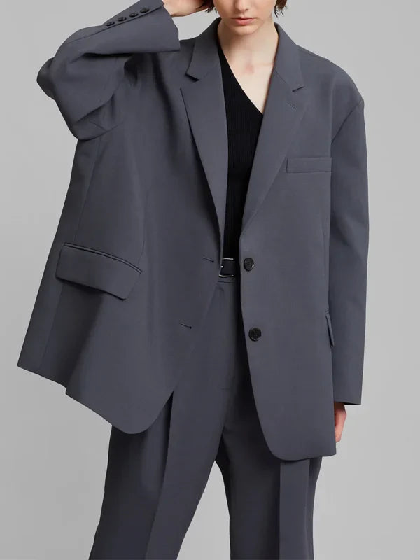G&S Milano™ | Blazer Grigio Oversize