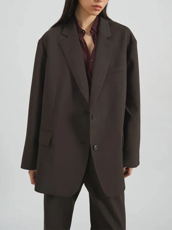 G&S Milano™ | Blazer Oversized Doppiopetto "Power of Earth"