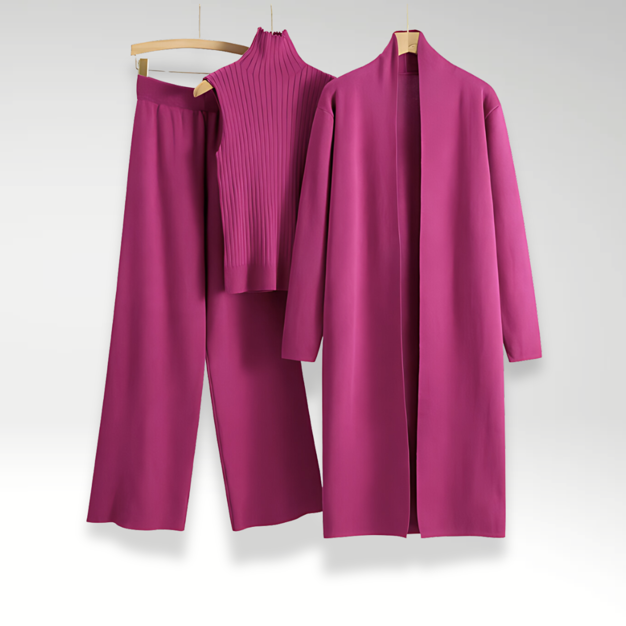 G&S Milano™ | Completo tre pezzi in maglia Luxe
