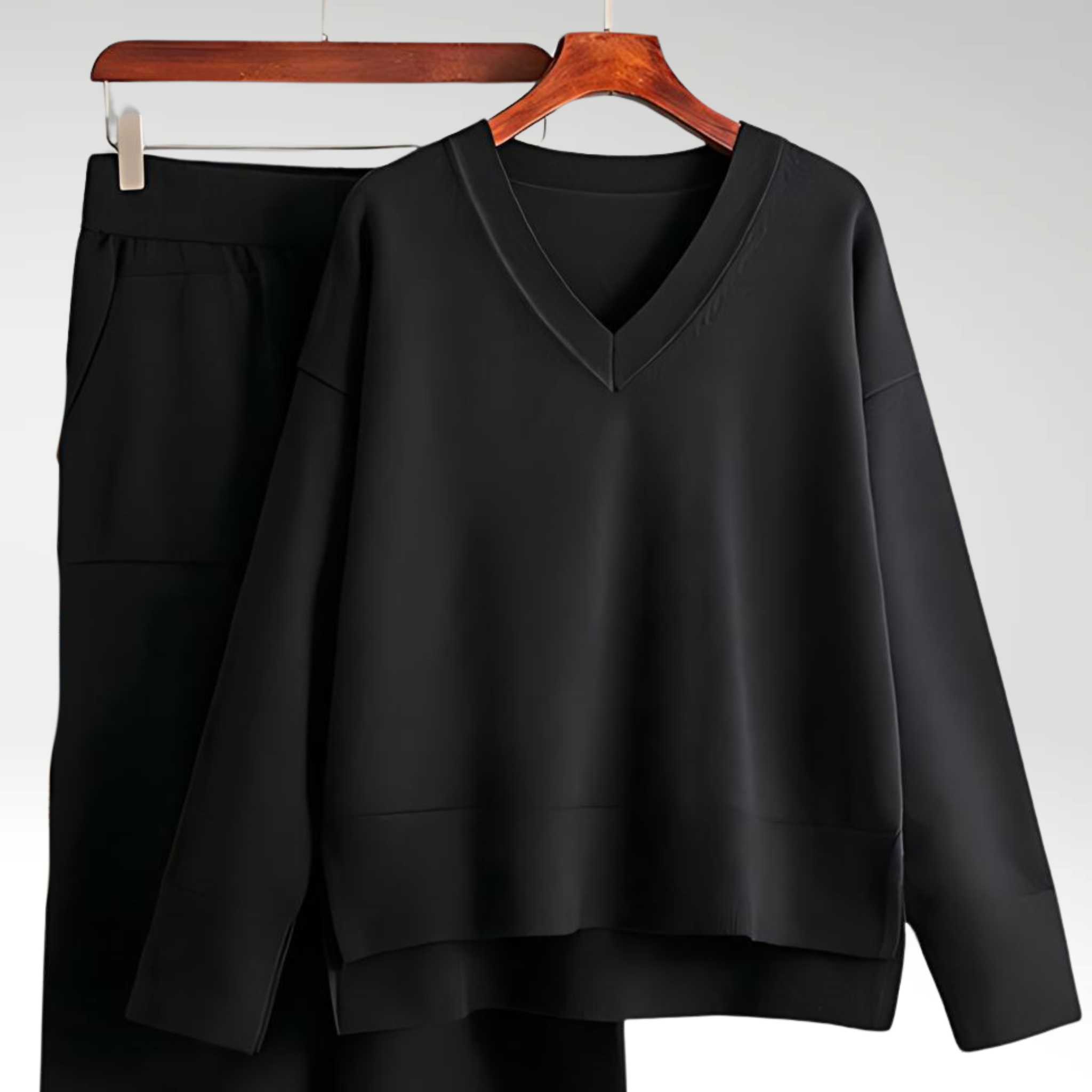 G&S Milano™ | Set Due Pezzi Luxe con Collo a V