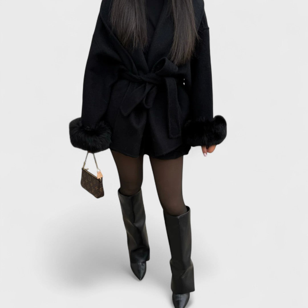 Woolcat – Cappotto elegante in pelliccia ecologica