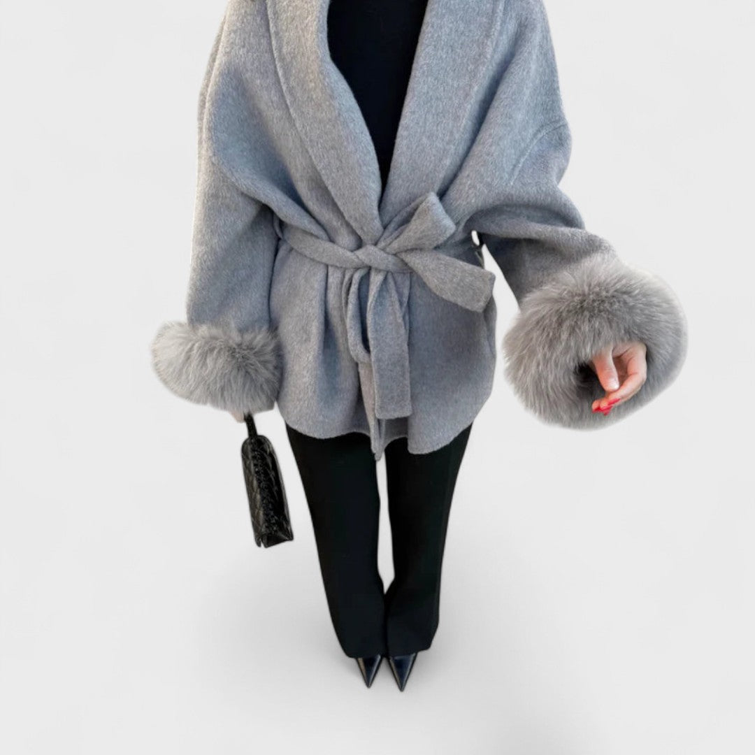 Woolcat – Cappotto elegante in pelliccia ecologica
