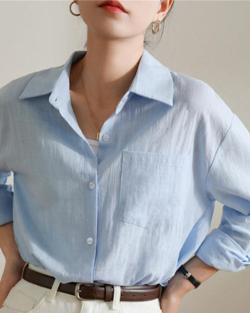 G&S Milano™ | Camicia in lino Lady