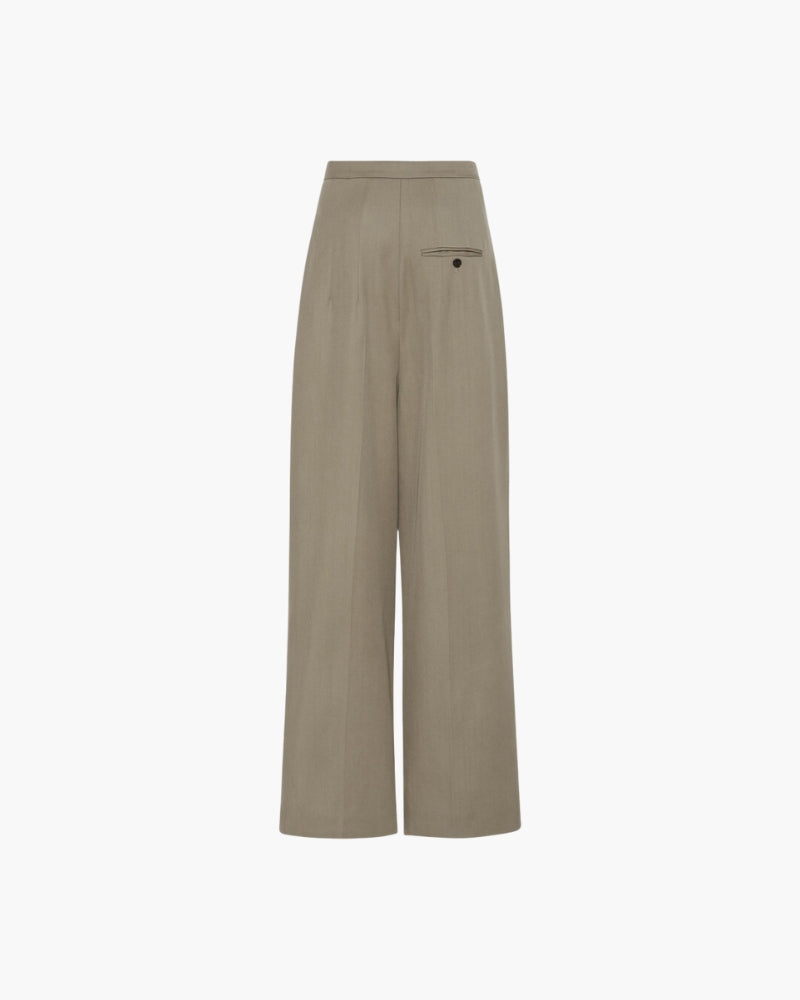 G&S Milano™ | Pantalone oversize in lana