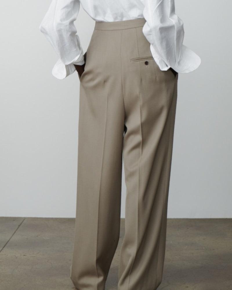 G&S Milano™ | Pantalone oversize in lana