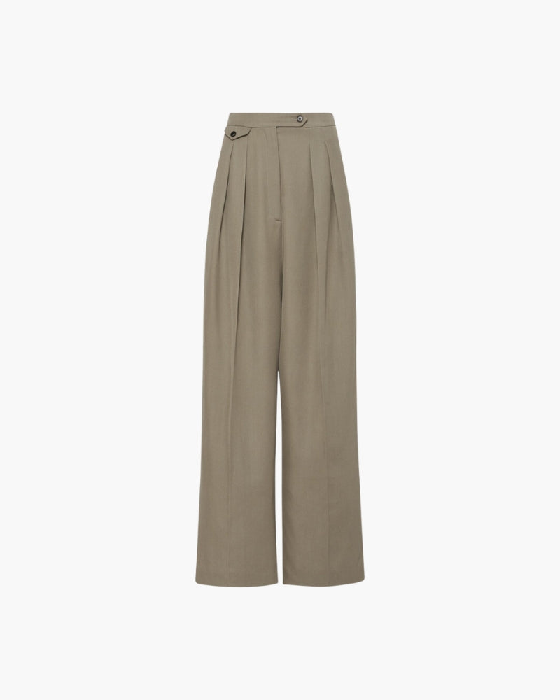 G&S Milano™ | Pantalone oversize in lana