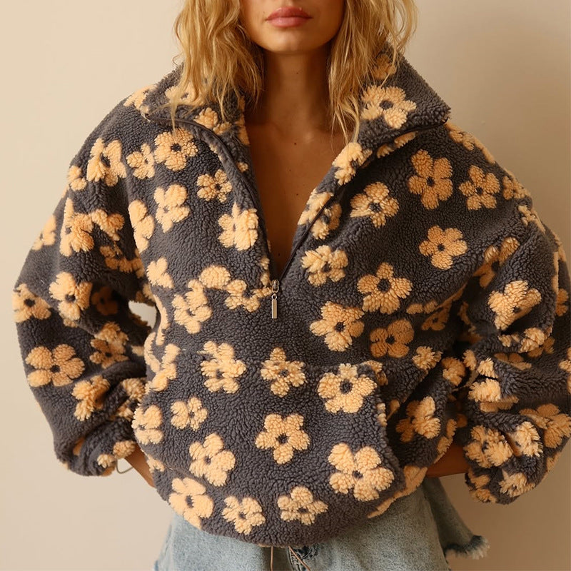 Daisy | Maglione Polar Fiorito