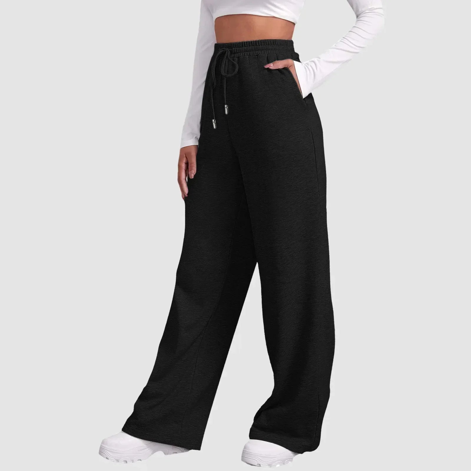 G&S Milano™ | Joggers a gamba larga e taglio casual