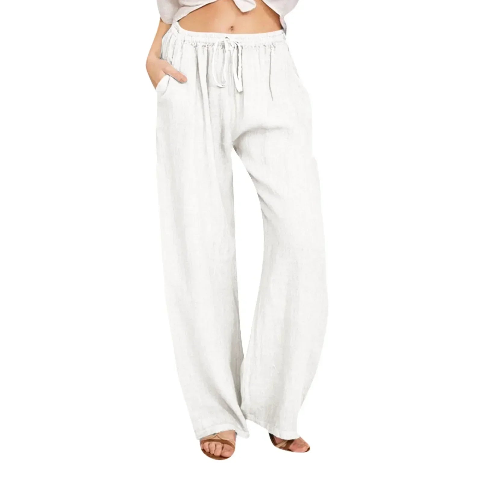 G&S Milano™ | Pantaloni comfort a gamba larga.