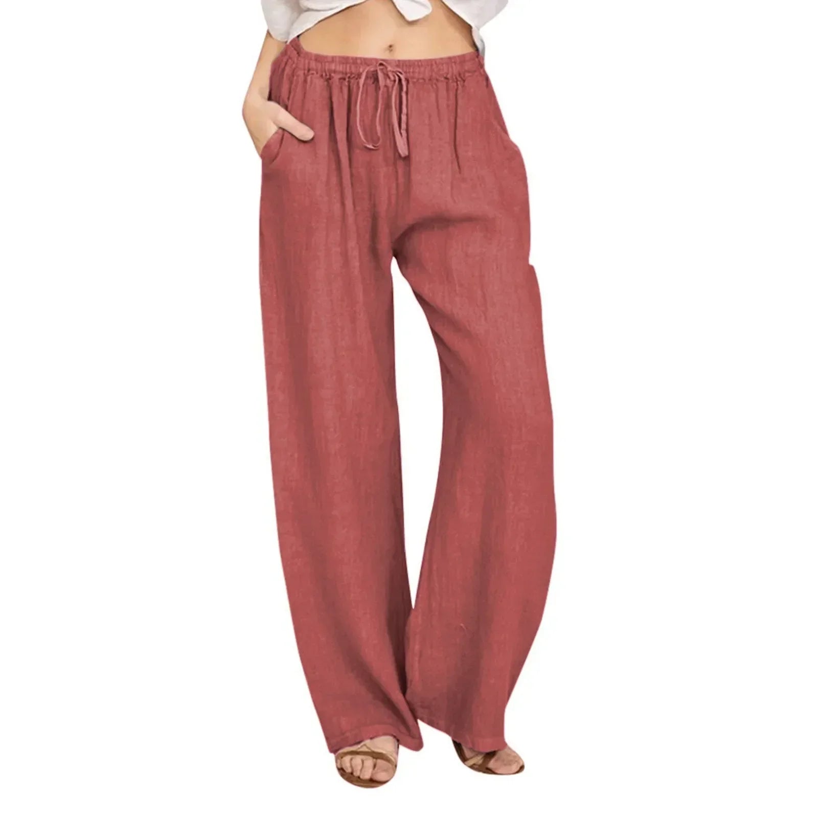 G&S Milano™ | Pantaloni comfort a gamba larga.