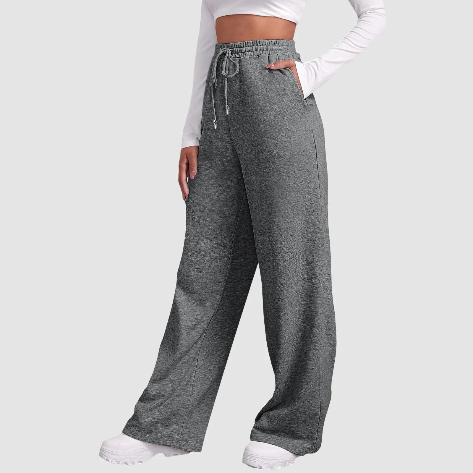 G&S Milano™ | Joggers a gamba larga e taglio casual