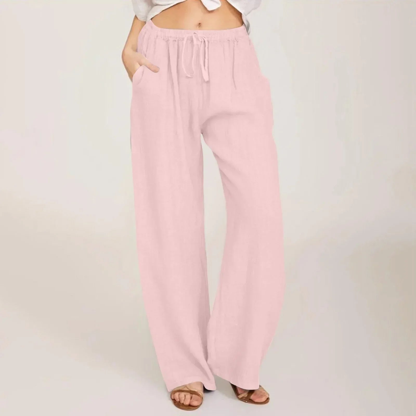 G&S Milano™ | Pantaloni comfort a gamba larga.