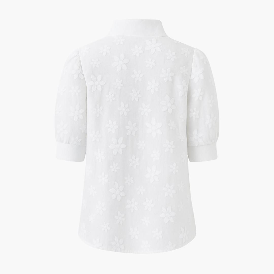 G&S Milano™ | Con collo alto semplice ricamato