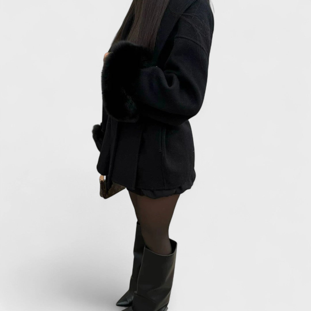 Woolcat – Cappotto elegante in pelliccia ecologica