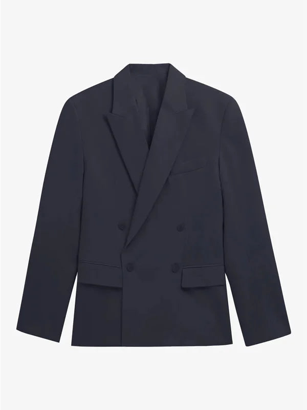 G&S Milano™ | Blazer Doppiopetto Blu Navy